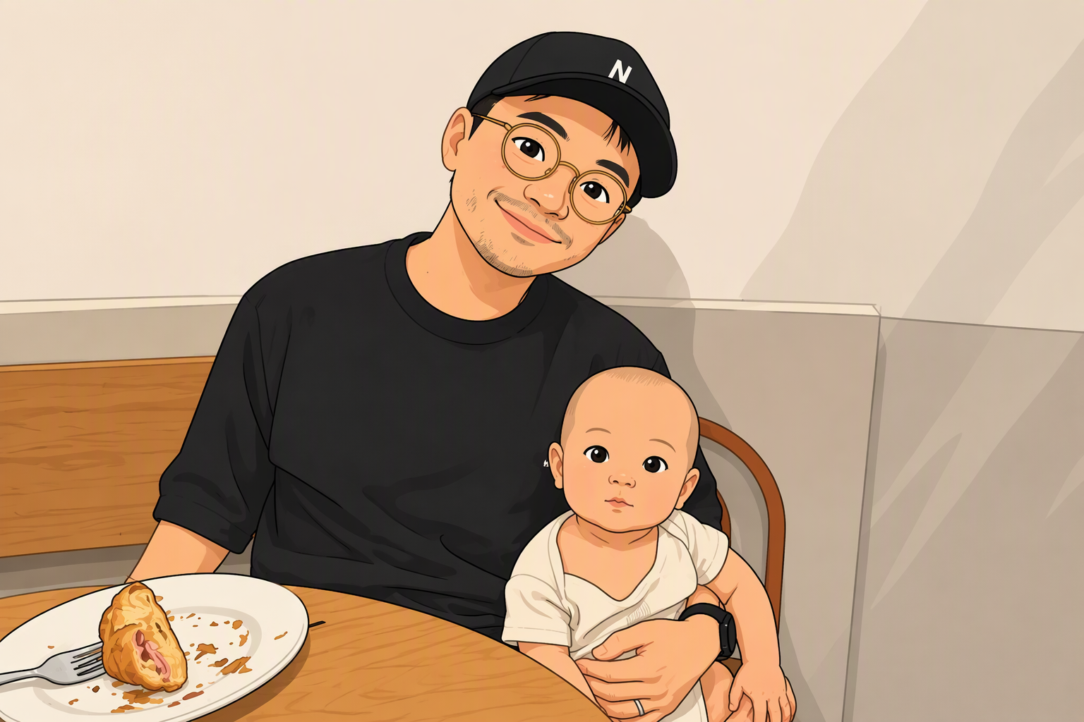 Noah and Dad